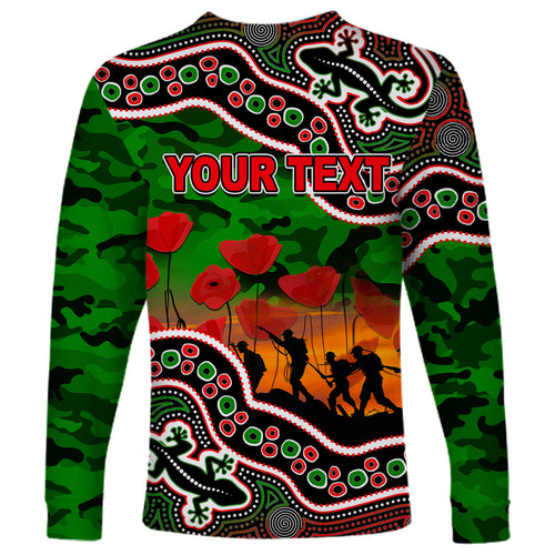 custom-personalised-anzac-day-nrl-rabbitohs-long-sleeve-shirt-aboriginal-lizard-patterns
