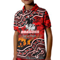custom-personalised-anzac-day-nrl-dragons-kid-polo-shirt-aboriginal-lizard-patterns