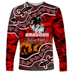 custom-personalised-anzac-day-nrl-dragons-long-sleeve-shirt-aboriginal-lizard-patterns