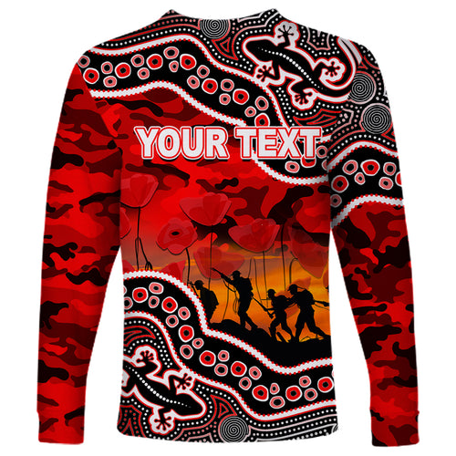 custom-personalised-anzac-day-nrl-dragons-long-sleeve-shirt-aboriginal-lizard-patterns