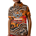 custom-personalised-anzac-day-nrl-tigers-kid-polo-shirt-aboriginal-lizard-patterns