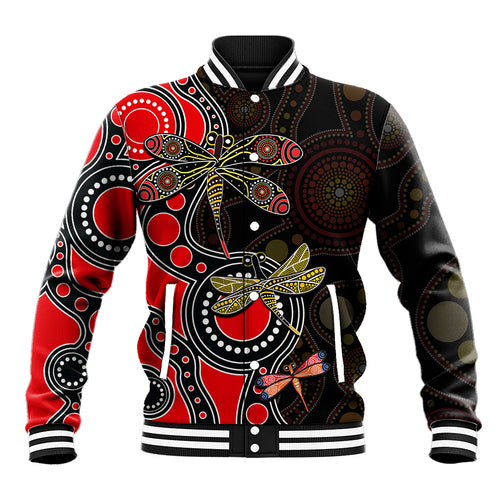 aboriginal-dragonfly-baseball-jacket-red-style