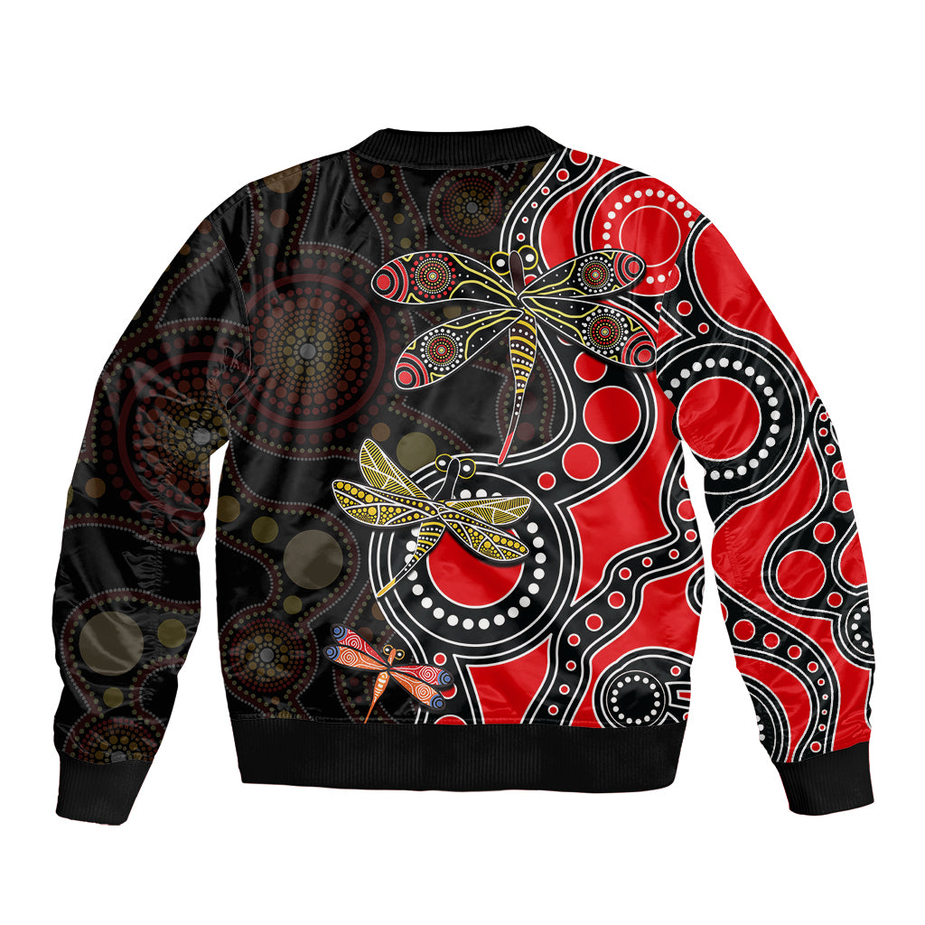 aboriginal-dragonfly-bomber-jacket-red-style