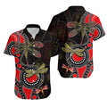 aboriginal-dragonfly-hawaiian-shirt-red-style