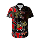 aboriginal-dragonfly-hawaiian-shirt-red-style