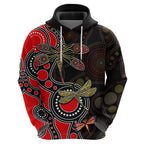 aboriginal-dragonfly-hoodie-red-style