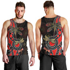 aboriginal-dragonfly-men-tank-top-red-style