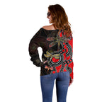 aboriginal-dragonfly-off-shoulder-sweater-red-style