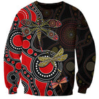 aboriginal-dragonfly-sweatshirt-red-style