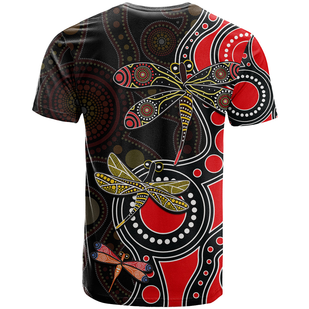 aboriginal-dragonfly-t-shirt-red-style