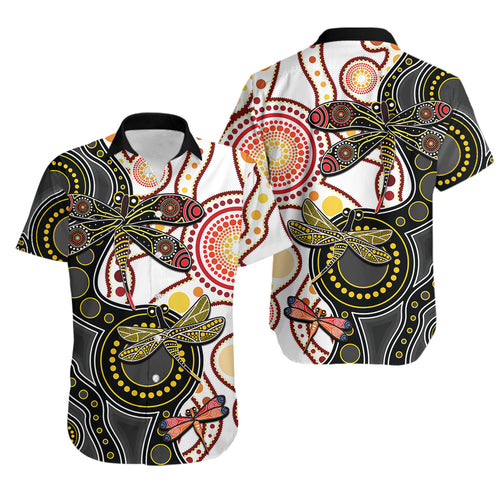 aboriginal-dragonfly-hawaiian-shirt-white-style