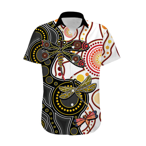 aboriginal-dragonfly-hawaiian-shirt-white-style