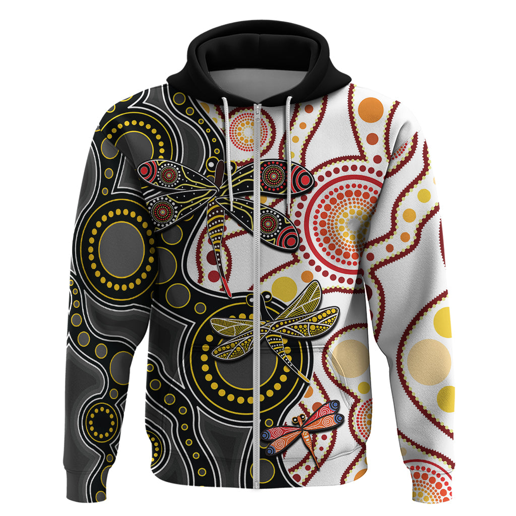aboriginal-dragonfly-hoodie-white-style