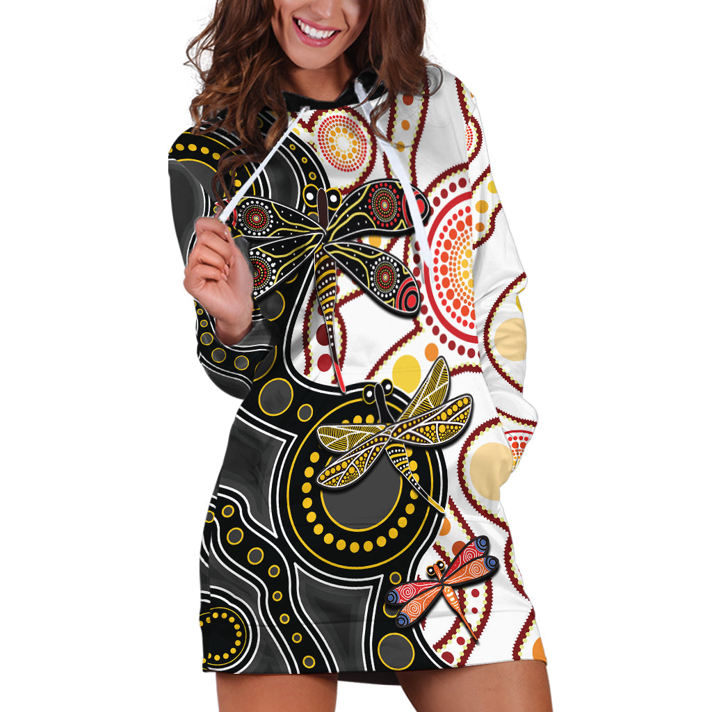 aboriginal-dragonfly-hoodie-dress-white-style