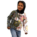 aboriginal-dragonfly-kid-hoodie-white-style