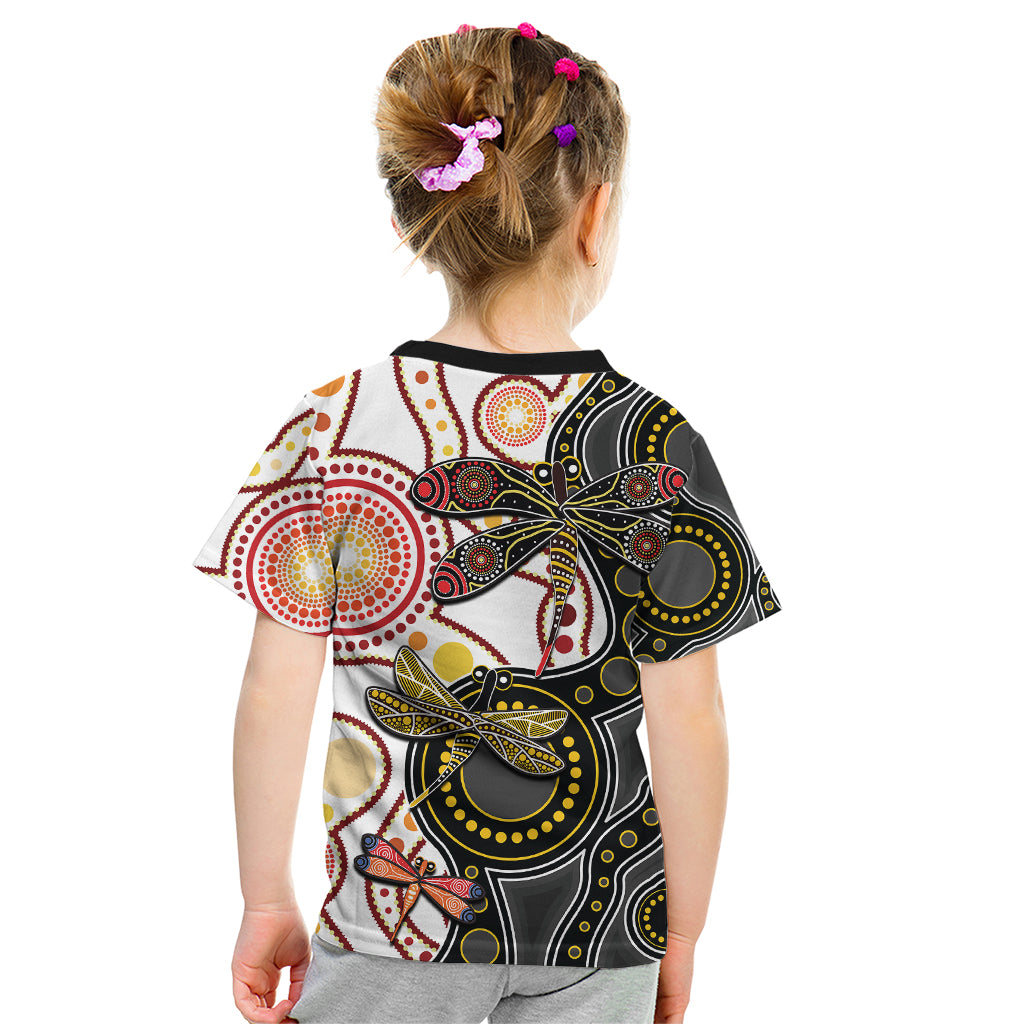 aboriginal-dragonfly-kid-t-shirt-white-style