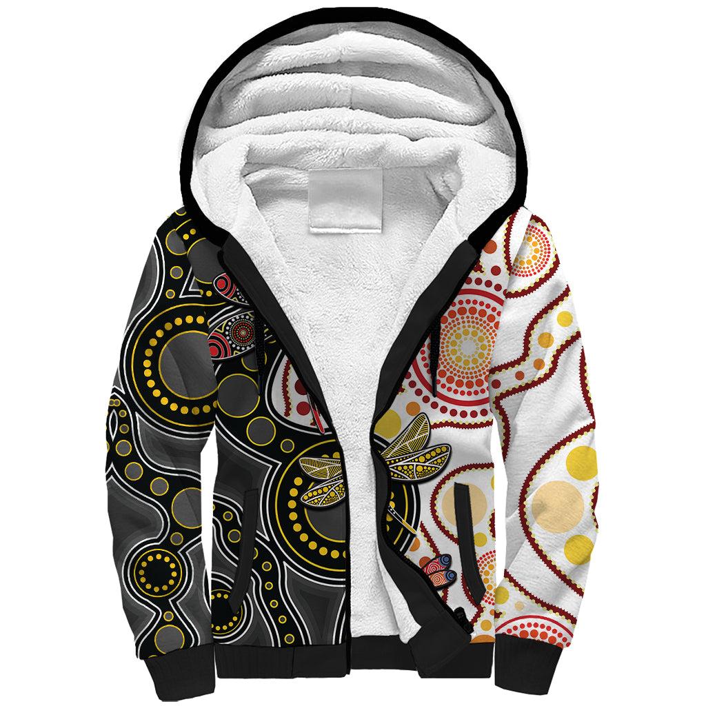 aboriginal-dragonfly-sherpa-hoodie-white-style