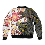 aboriginal-dragonfly-sleeve-zip-bomber-jacket-white-style