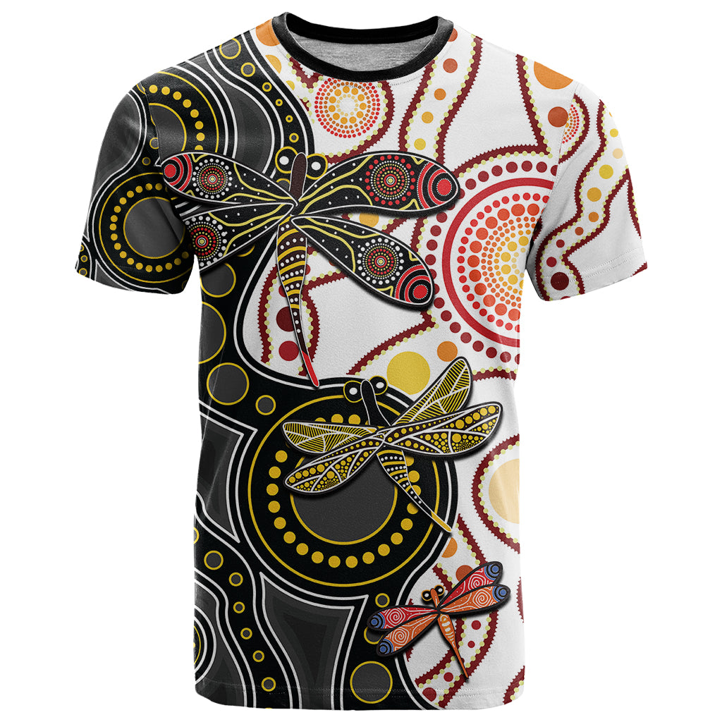 aboriginal-dragonfly-t-shirt-white-style