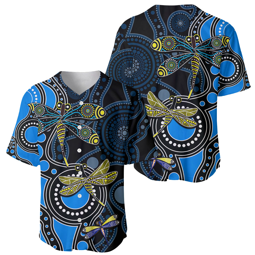 aboriginal-dragonfly-baseball-jersey-blue-style