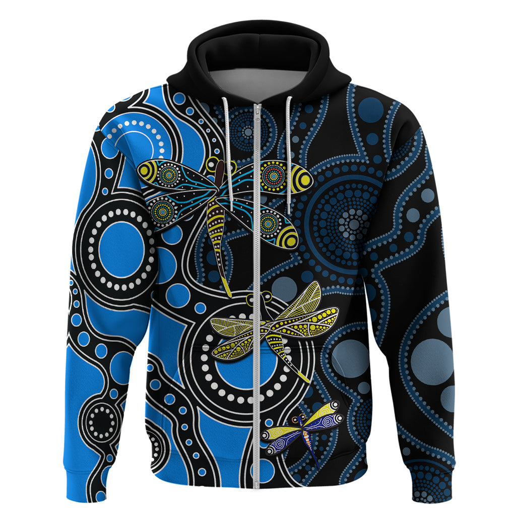 aboriginal-dragonfly-hoodie-blue-style