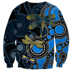 aboriginal-dragonfly-sweatshirt-blue-style