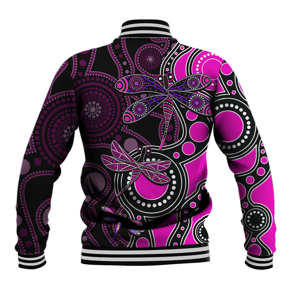 aboriginal-dragonfly-baseball-jacket-pink-style