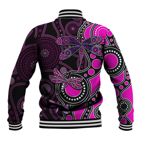 aboriginal-dragonfly-baseball-jacket-pink-style