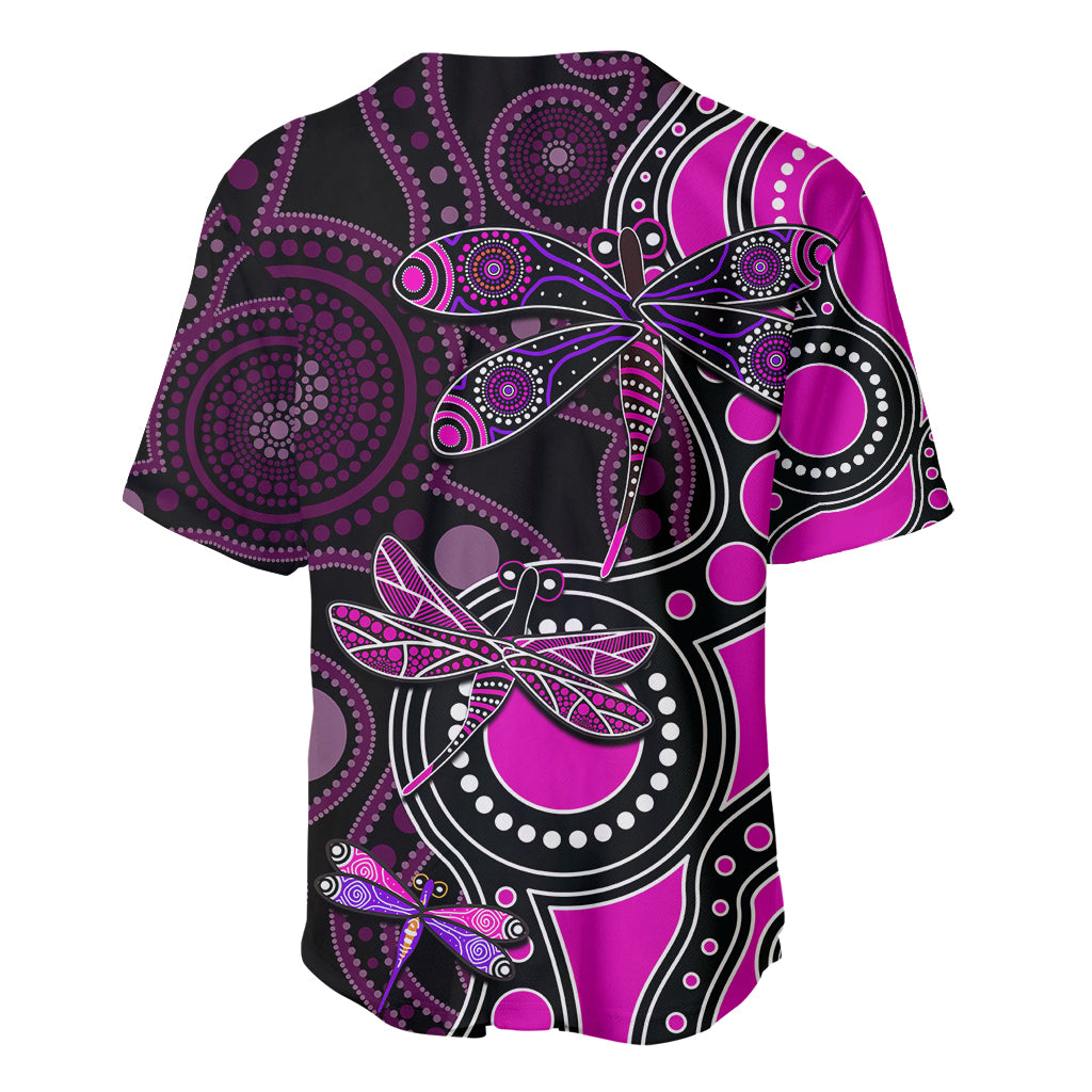 aboriginal-dragonfly-baseball-jersey-pink-style