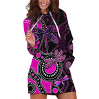 aboriginal-dragonfly-hoodie-dress-pink-style