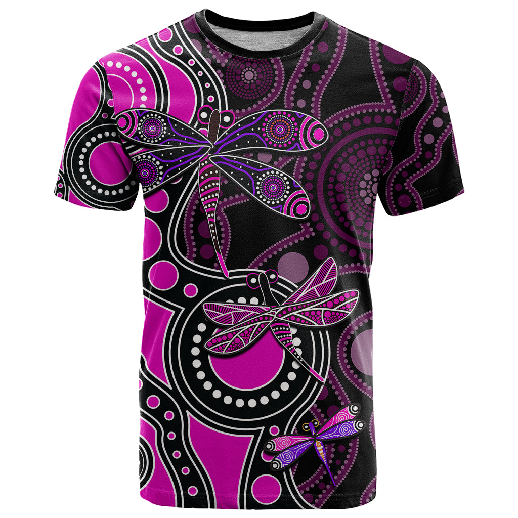 aboriginal-dragonfly-t-shirt-pink-style