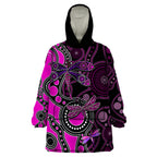 aboriginal-dragonfly-wearable-blanket-hoodie-pink-style