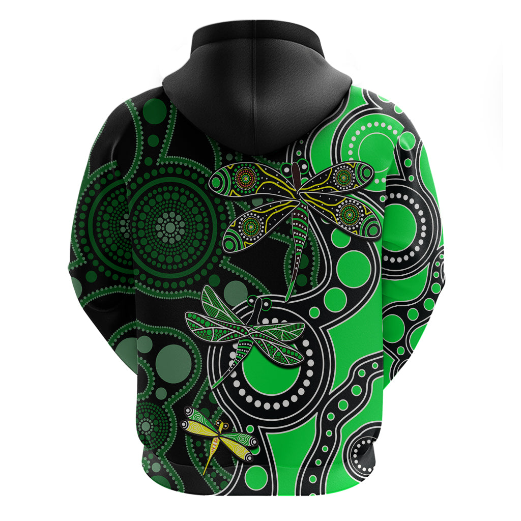 aboriginal-dragonfly-hoodie-green-style