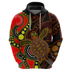 aboriginal-turtle-hoodie-red-style