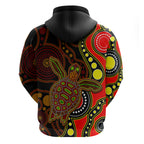 aboriginal-turtle-hoodie-red-style