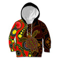 aboriginal-turtle-kid-hoodie-red-style