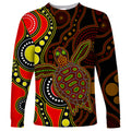 aboriginal-turtle-long-sleeve-shirt-red-style