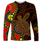 aboriginal-turtle-long-sleeve-shirt-red-style