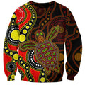 aboriginal-turtle-sweatshirt-red-style
