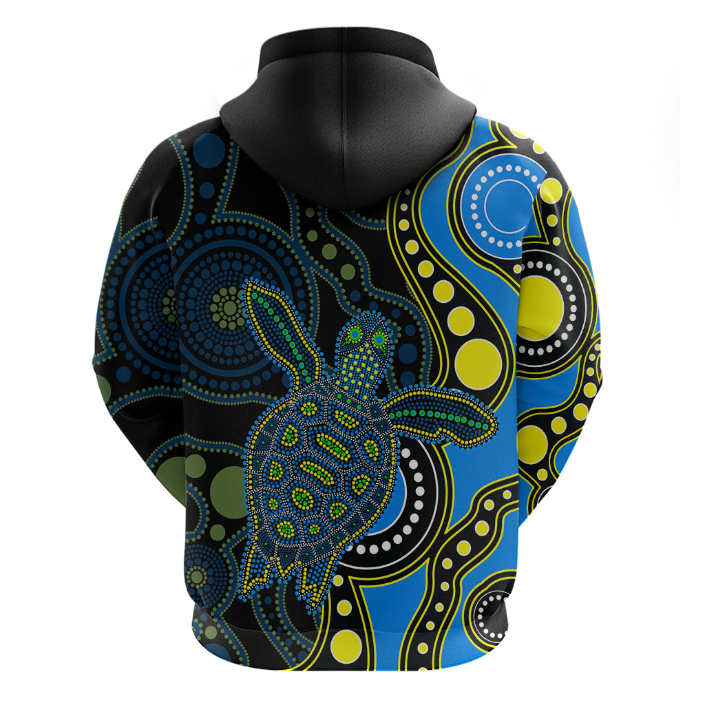 aboriginal-turtle-hoodie-blue-style