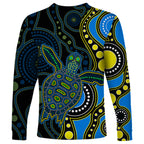 aboriginal-turtle-long-sleeve-shirt-blue-style