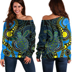 aboriginal-turtle-off-shoulder-sweater-blue-style