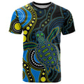 aboriginal-turtle-t-shirt-blue-style
