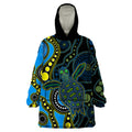 aboriginal-turtle-wearable-blanket-hoodie-blue-style