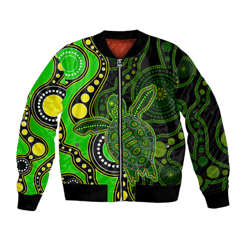 aboriginal-turtle-bomber-jacket-green-style