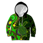 aboriginal-turtle-kid-hoodie-green-style