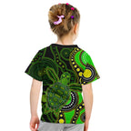 aboriginal-turtle-kid-t-shirt-green-style