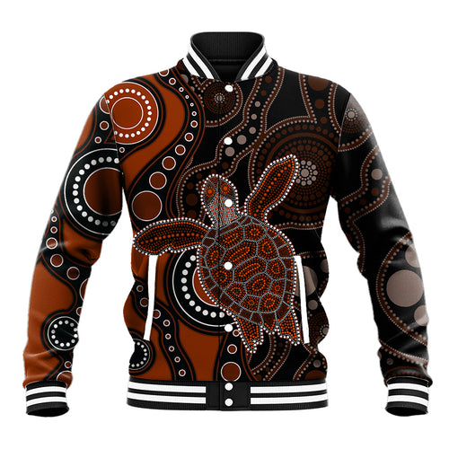 aboriginal-turtle-baseball-jacket-brown-style