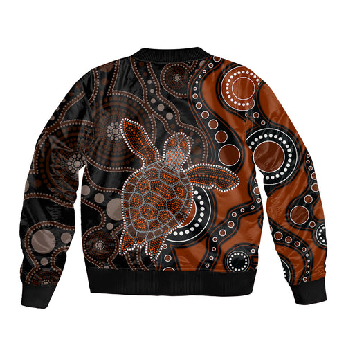 aboriginal-turtle-bomber-jacket-brown-style