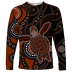 aboriginal-turtle-long-sleeve-shirt-brown-style